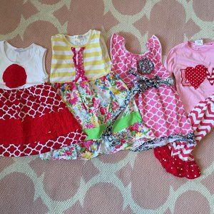 Bundle of cute outfits size 2T